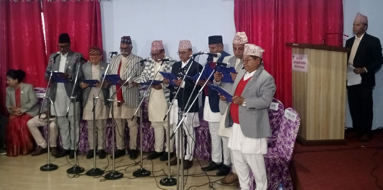 Koshi province cabinet reshuffled; newly-appointed ministers sworn-in