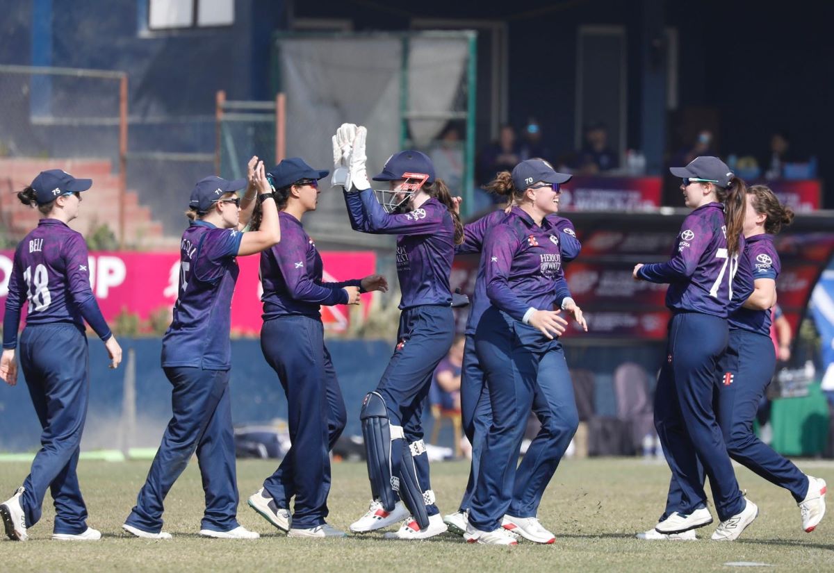 Scotland set 141-run target against Nepal in ICC Women’s T20 World Cup Global Qualifier