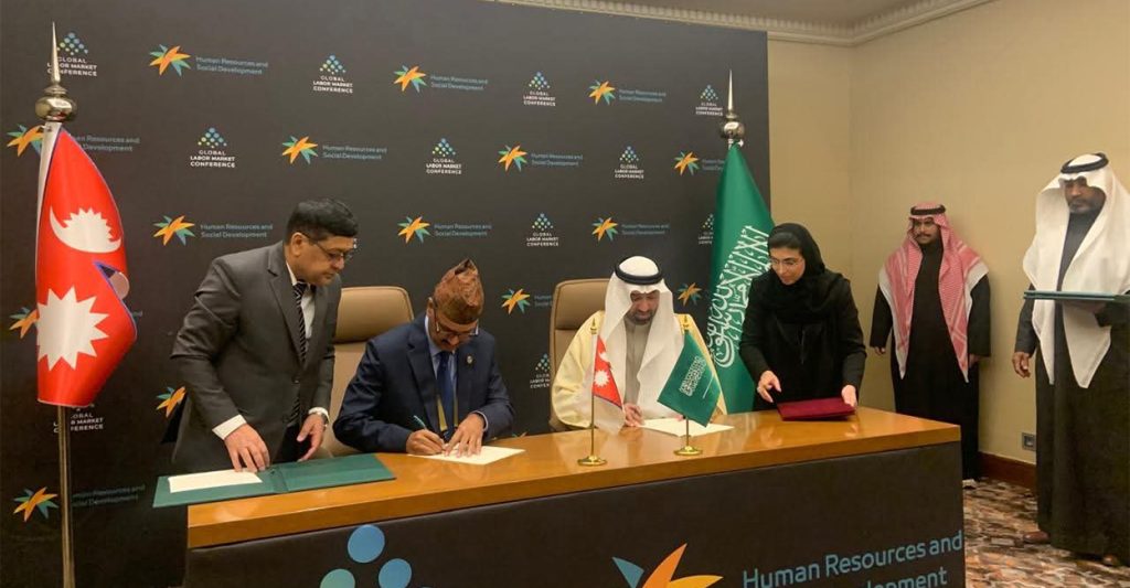 Nepal, Saudi Arabia sign long-awaited labor deal to protect migrant workers