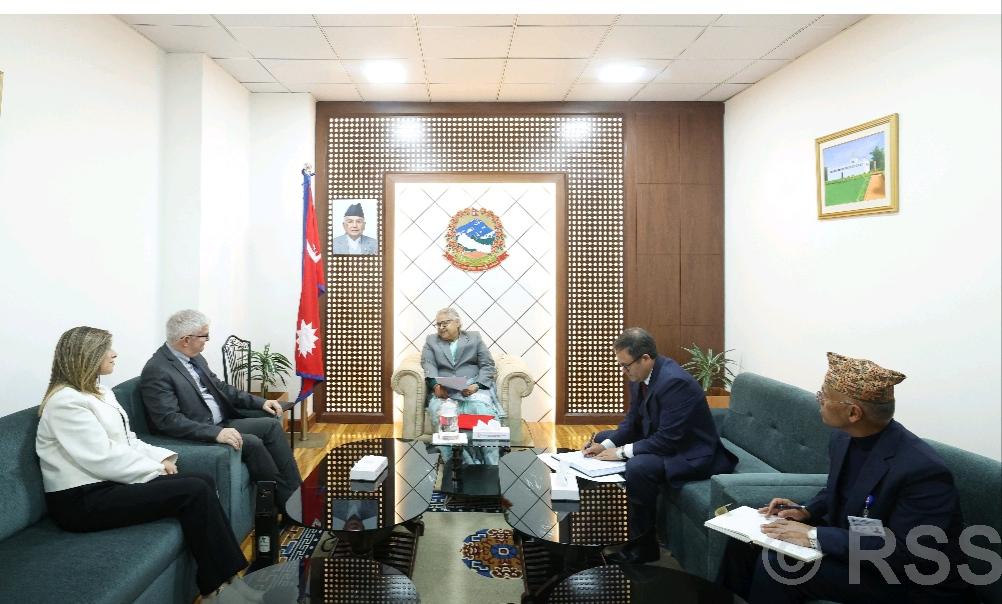 Israeli ambassador calls on Prime Minister Karki