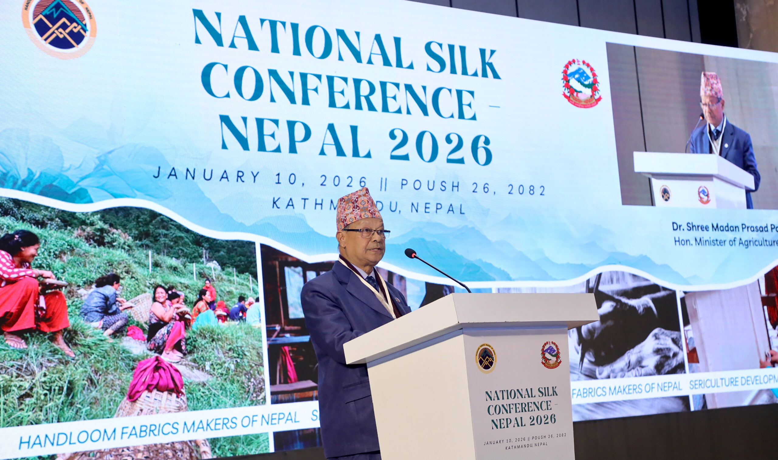 Development of sericulture, silk industry stressed