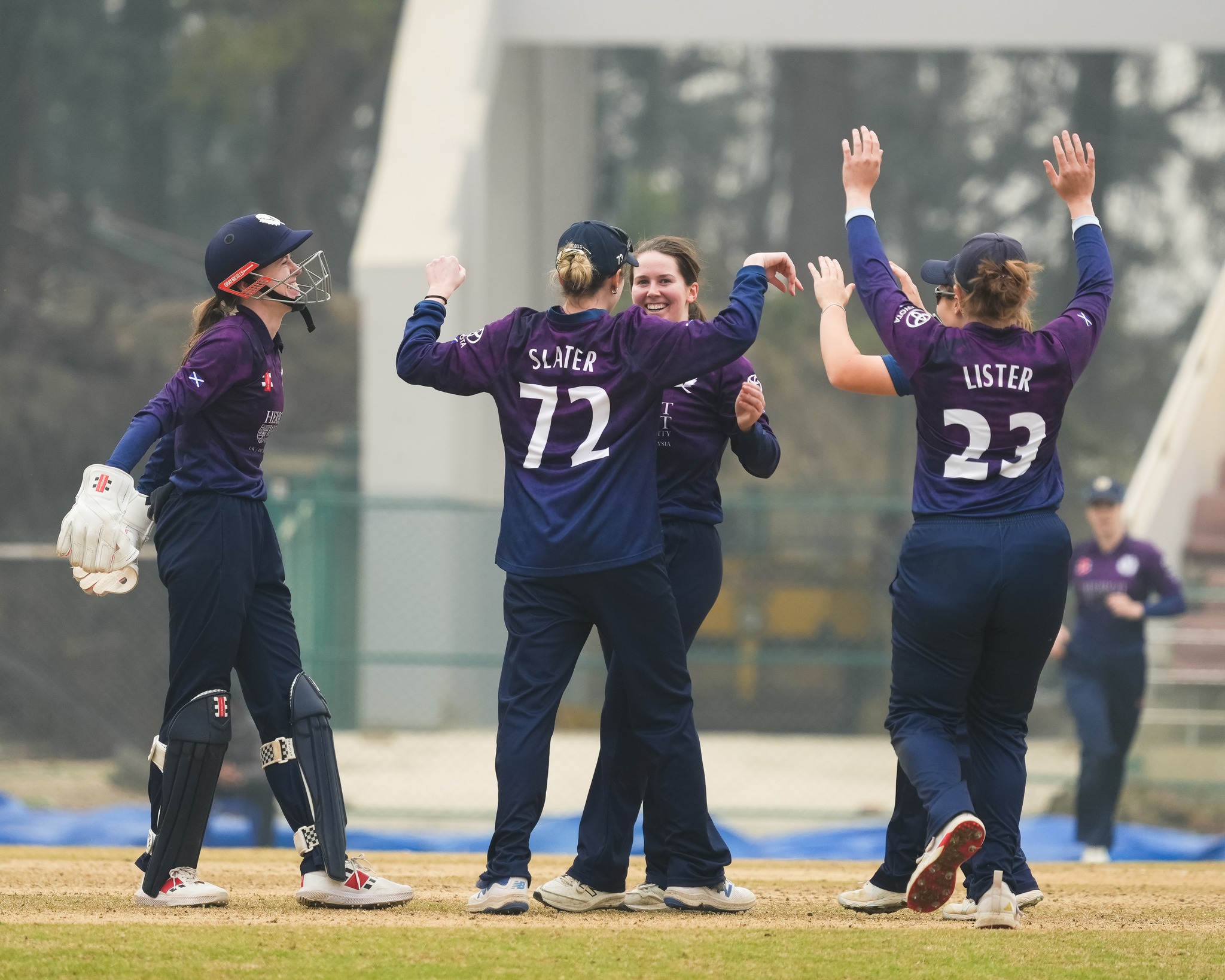 Scotland claims first victory in the super six