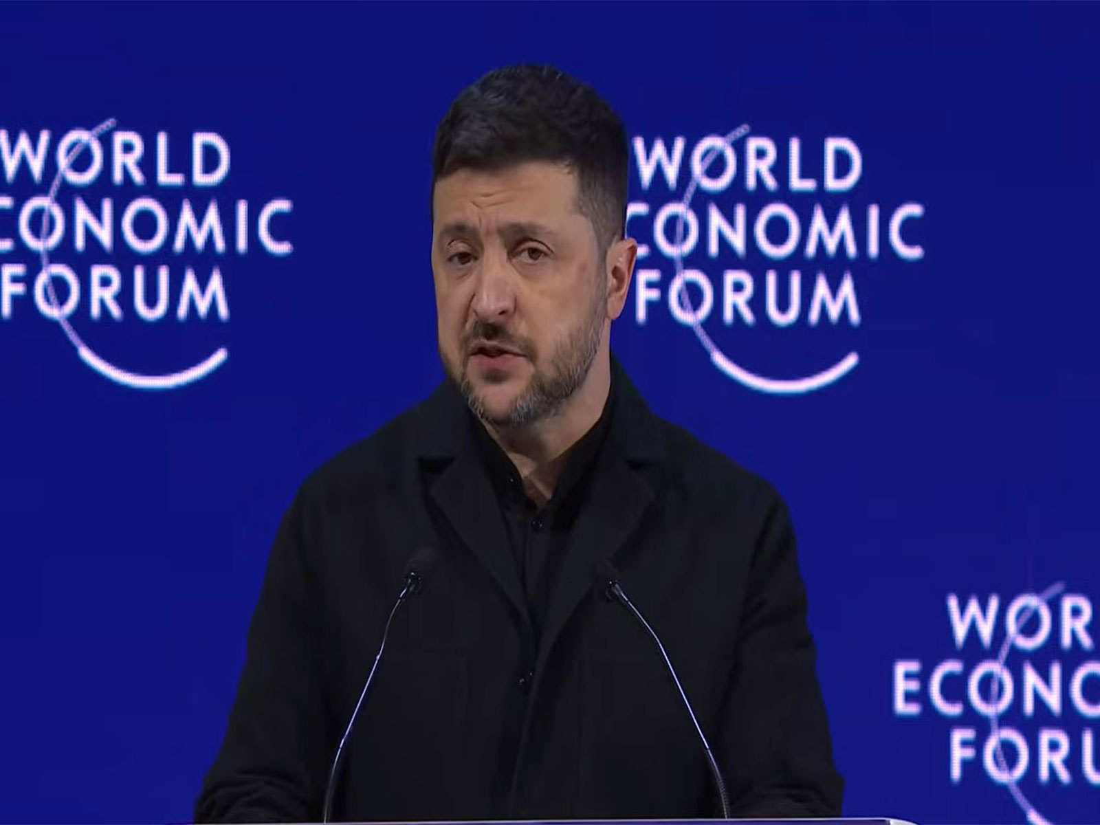 “Maduro on trial, Putin not”: Zelenskyy warns Europe of weakening its credibility at Davos