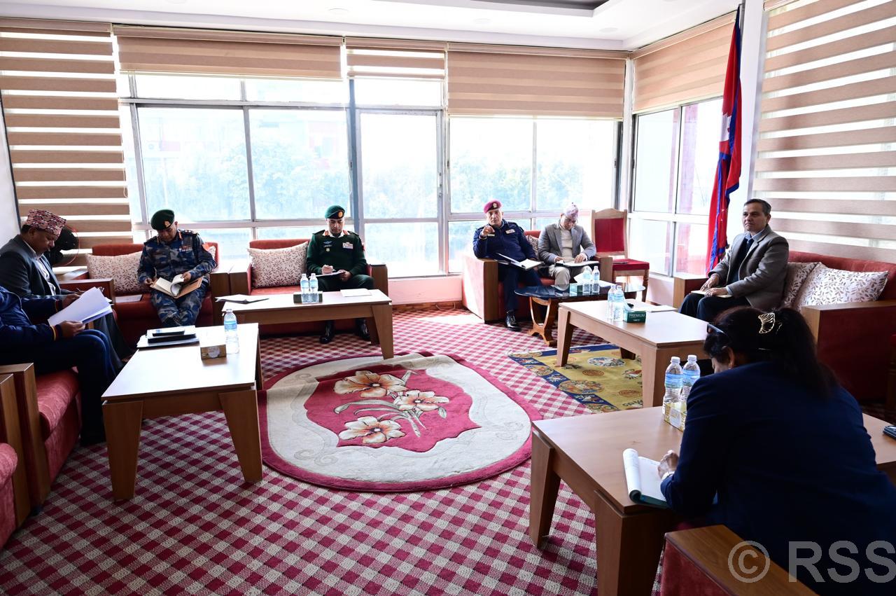 Central Security Committee’s instruction to further strengthen security arrangements