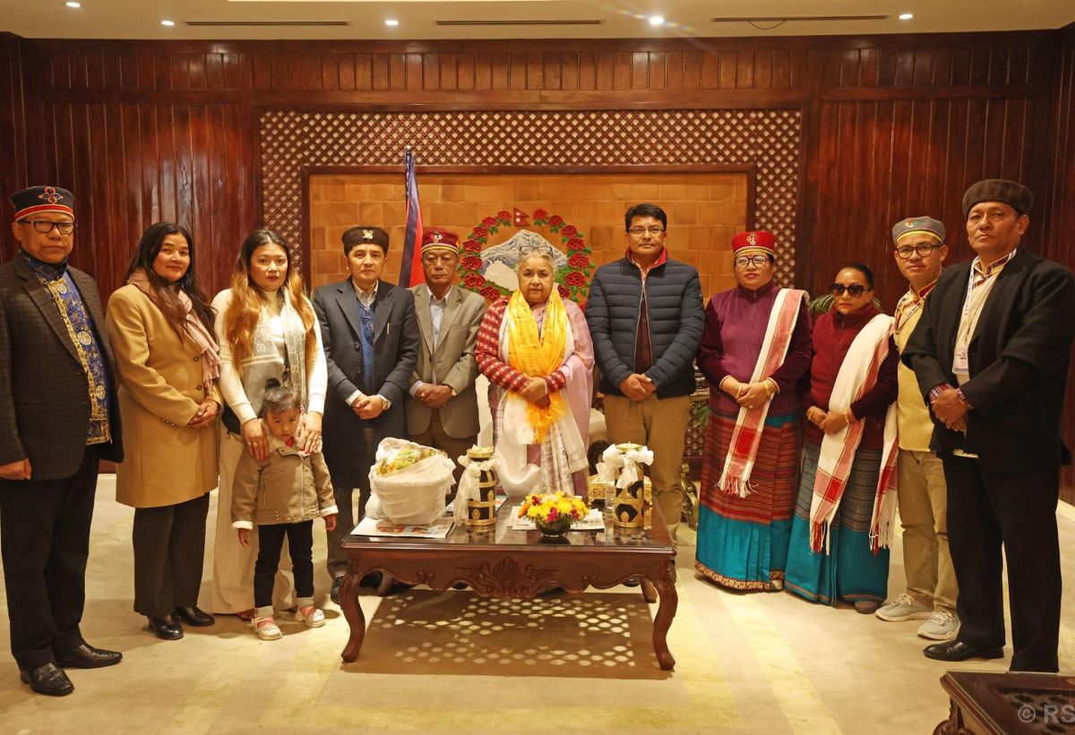 Ghedung delegates call on PM Karki