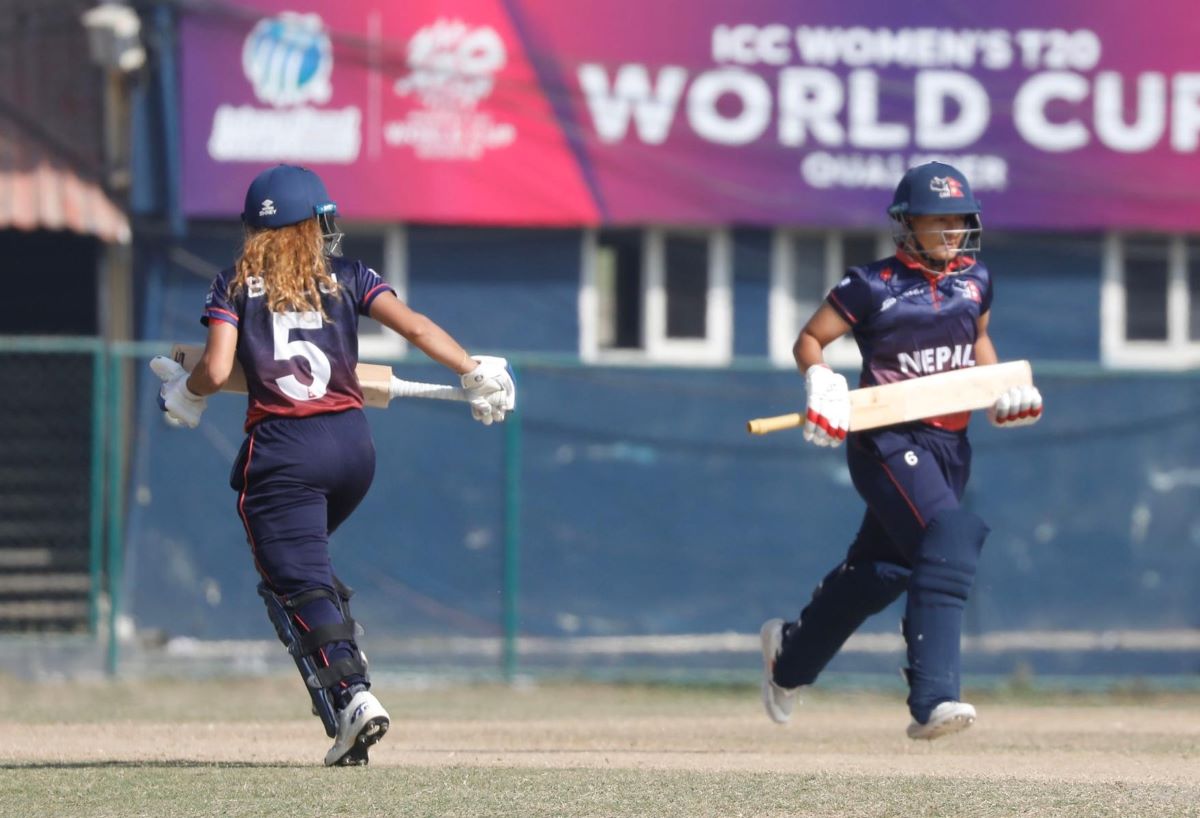 Nepal eliminated from ICC Women’s T20 World Cup Global Qualifier at group stage
