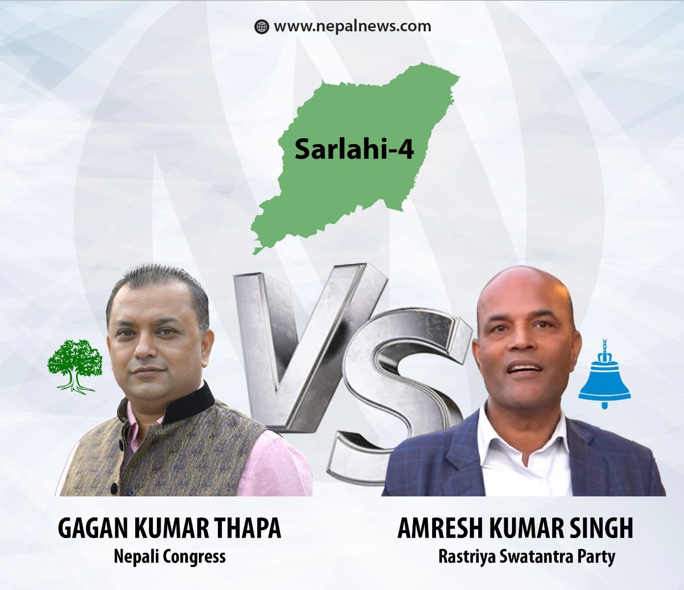 Sarlahi-4 contest: will Gagan Thapa’s national profile or Amresh Kumar Singh’s local roots decide the vote?