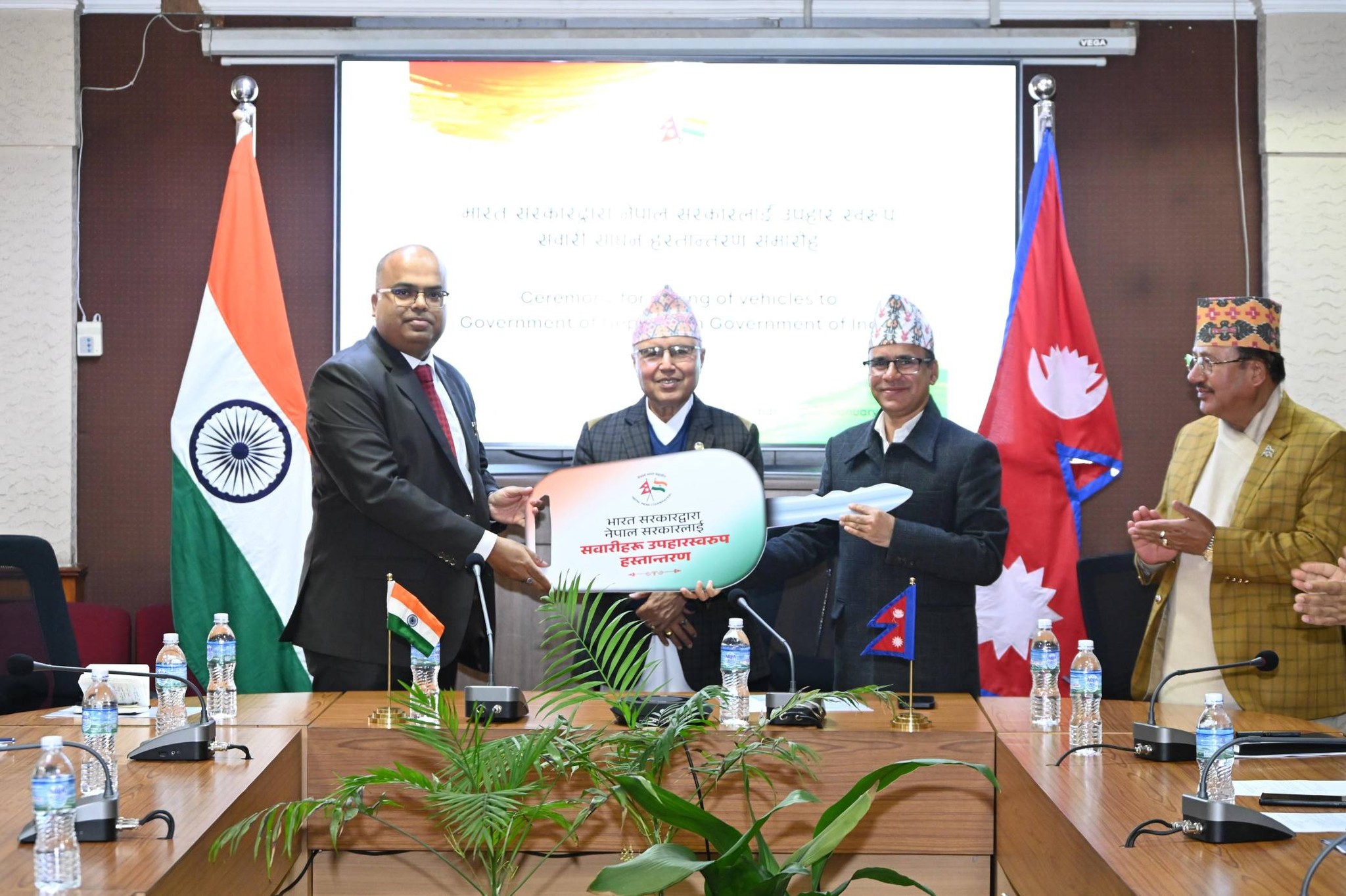 India donates over 250 vehicles to Nepal for election preparations