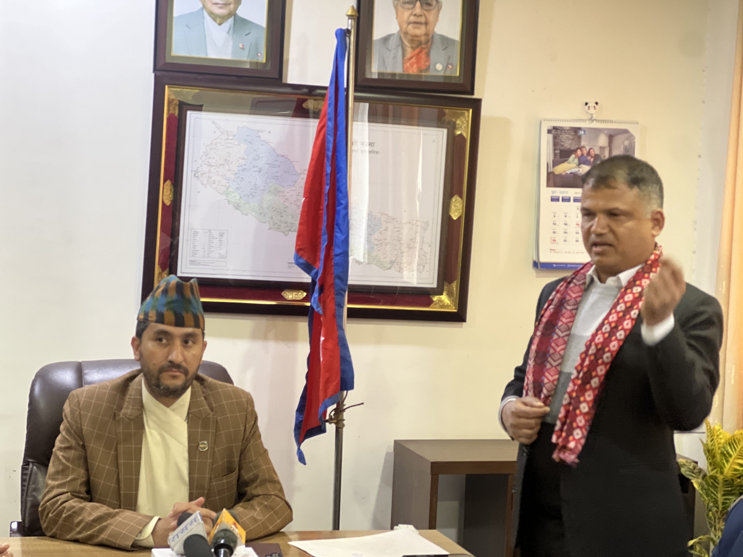 Minister Kharel asks Gorkhapatra Corporation to work in favour of nation