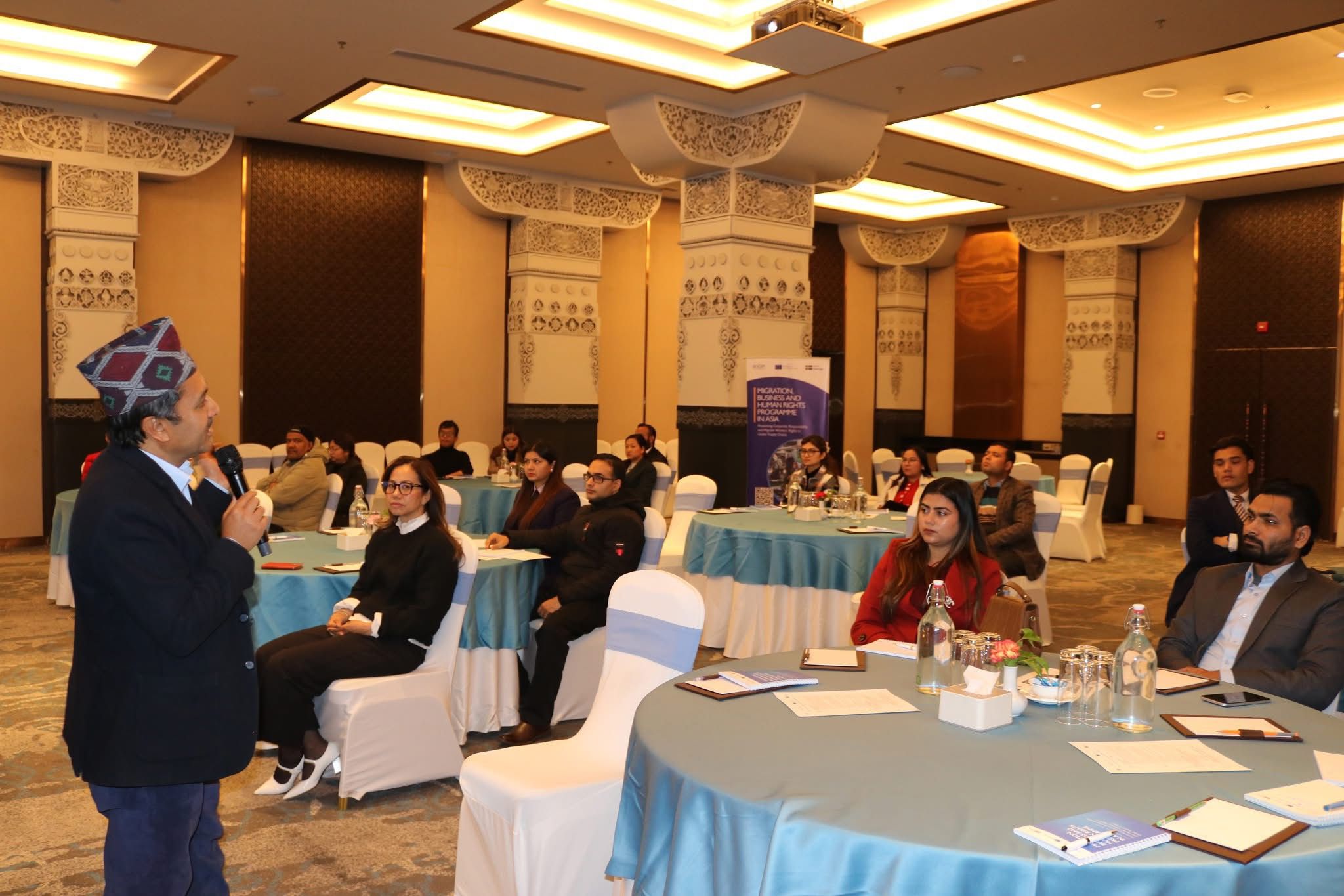 IOM Nepal trains recruitment agencies on social security, ethical hiring