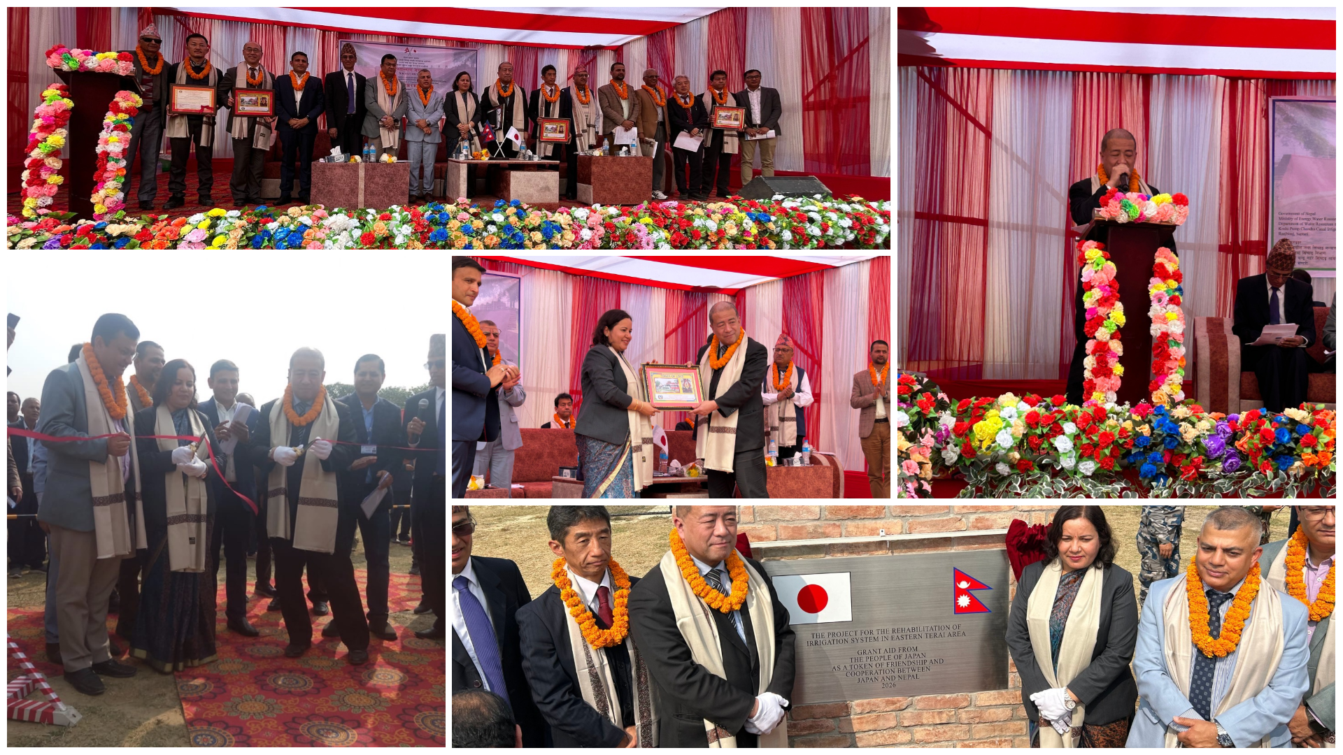 Japan-funded ‘Chandra Nahar Irrigation Project’ completed in Saptari