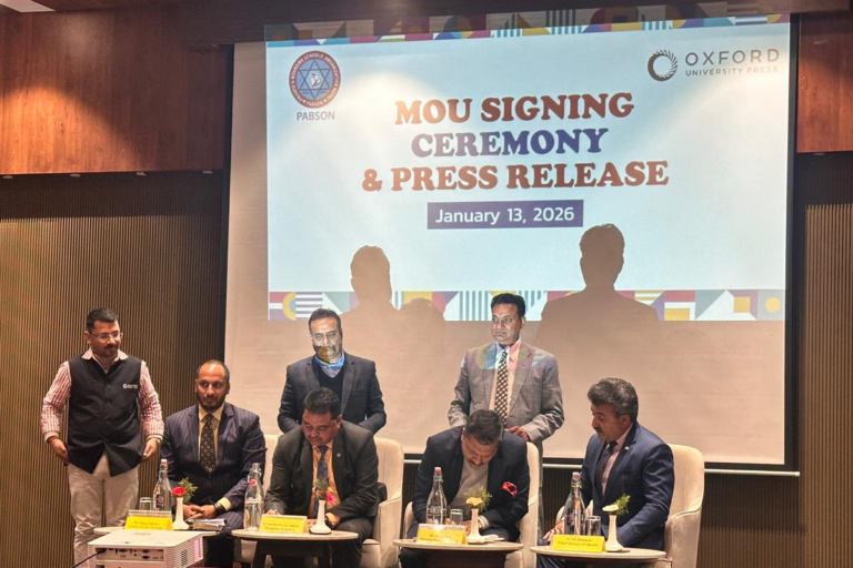 PABSON and OUP India sign MoU to promote reading culture and quality education