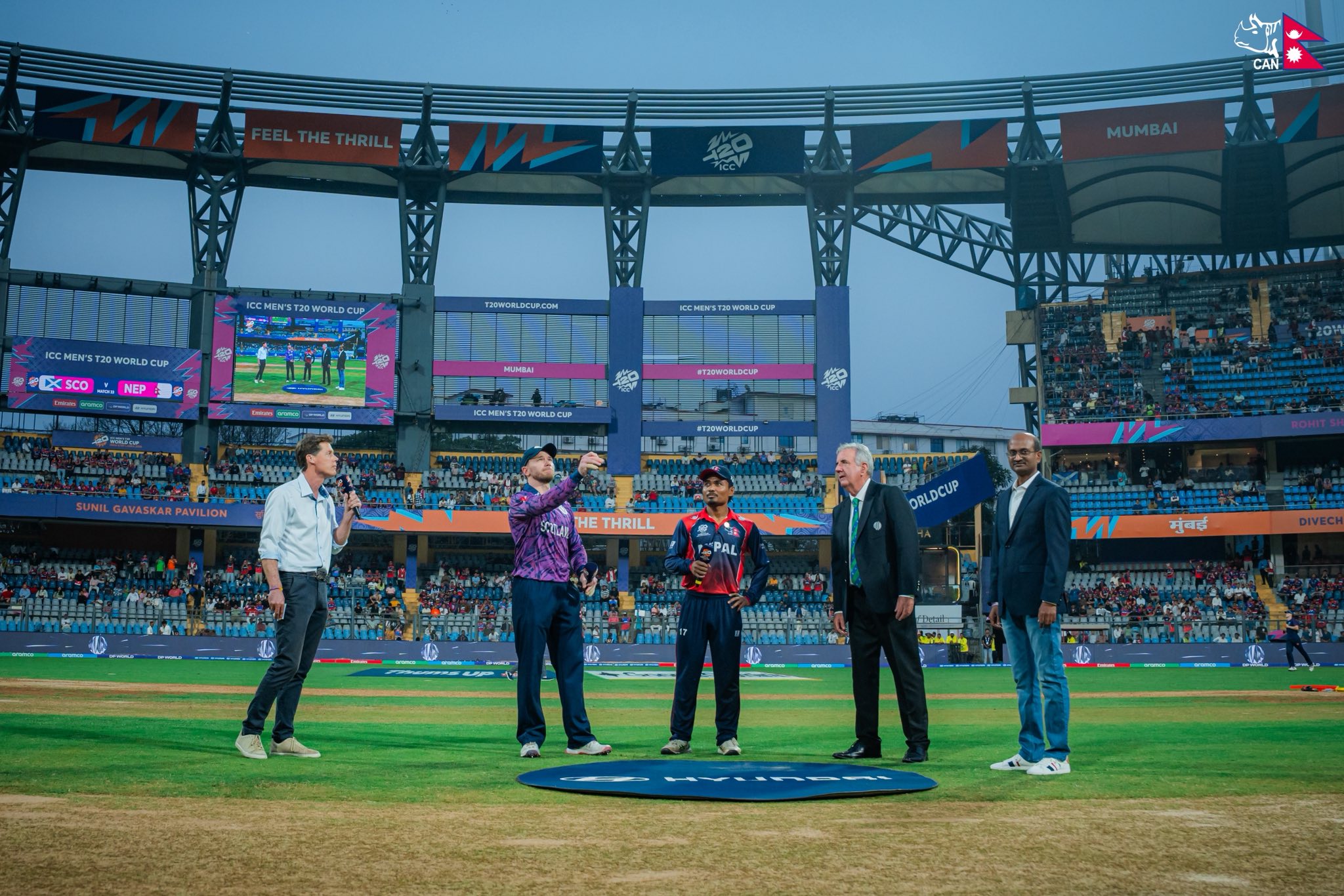 Nepal opts to bowl after winning toss against Scotland