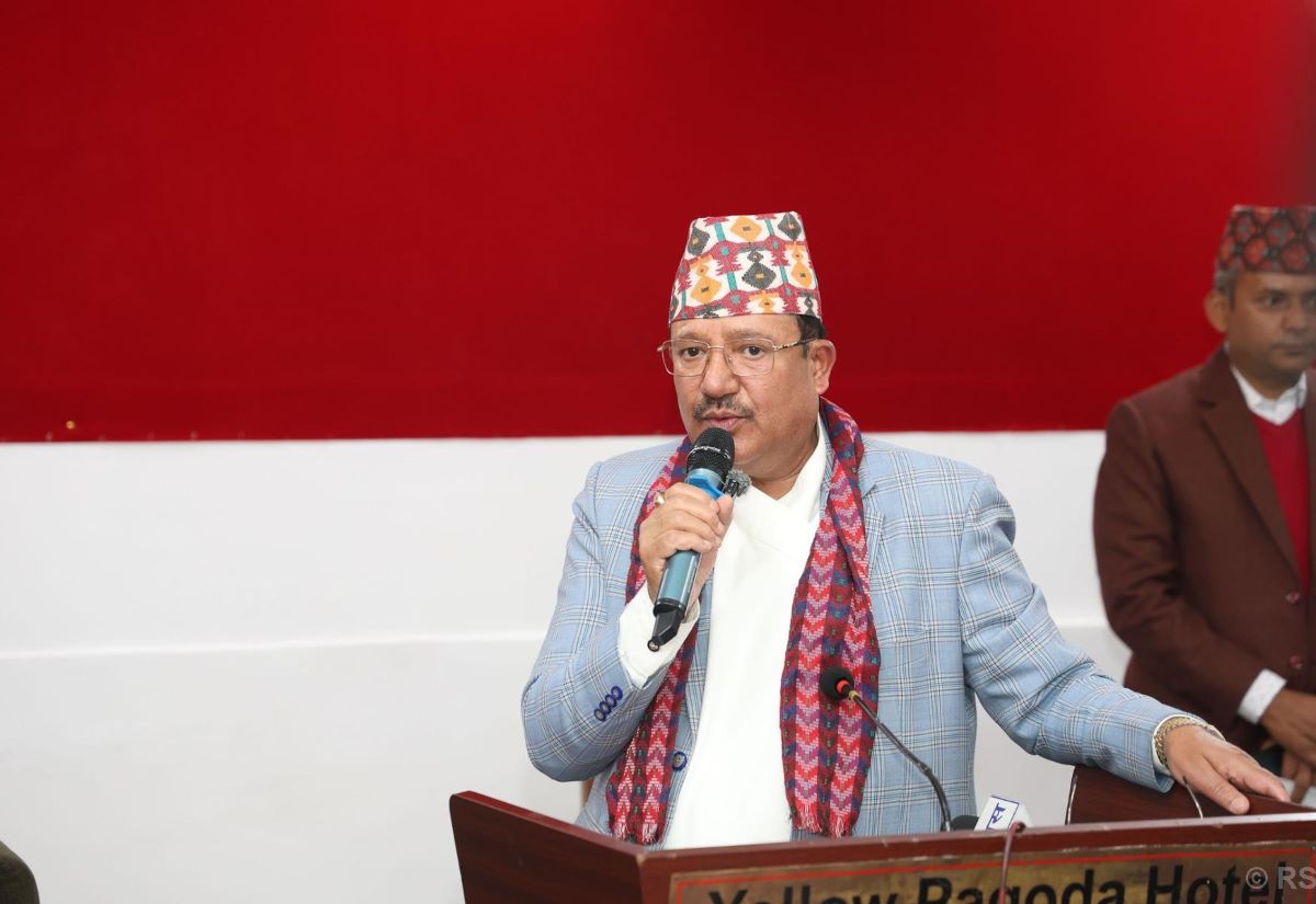 Election is only means to bring country back on track: Acting CEC Bhandari