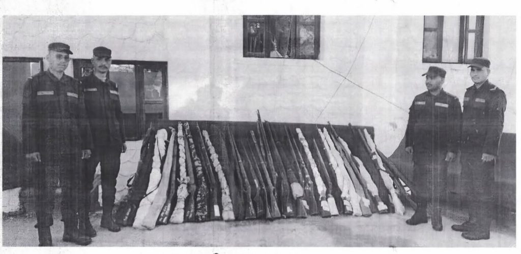 387 licensed firearms returned in Baitadi ahead of elections