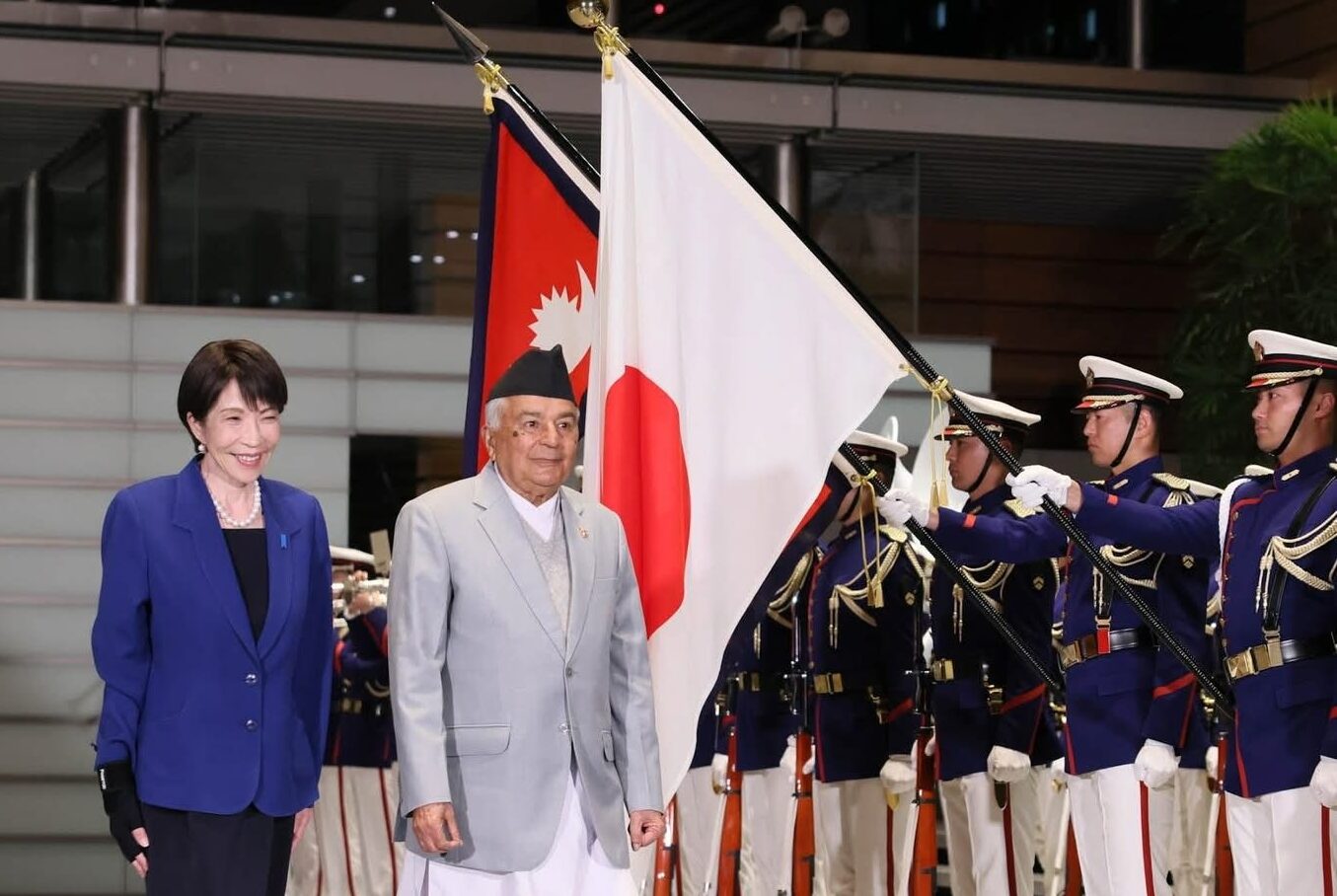President Paudel departs from Japan