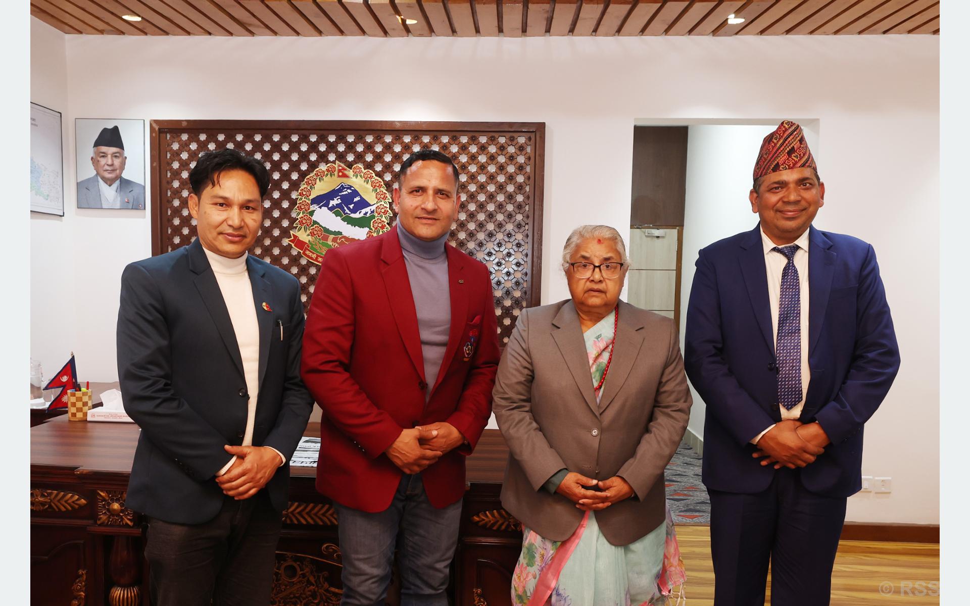 PM Karki instructs to continue training targeting Asian Games