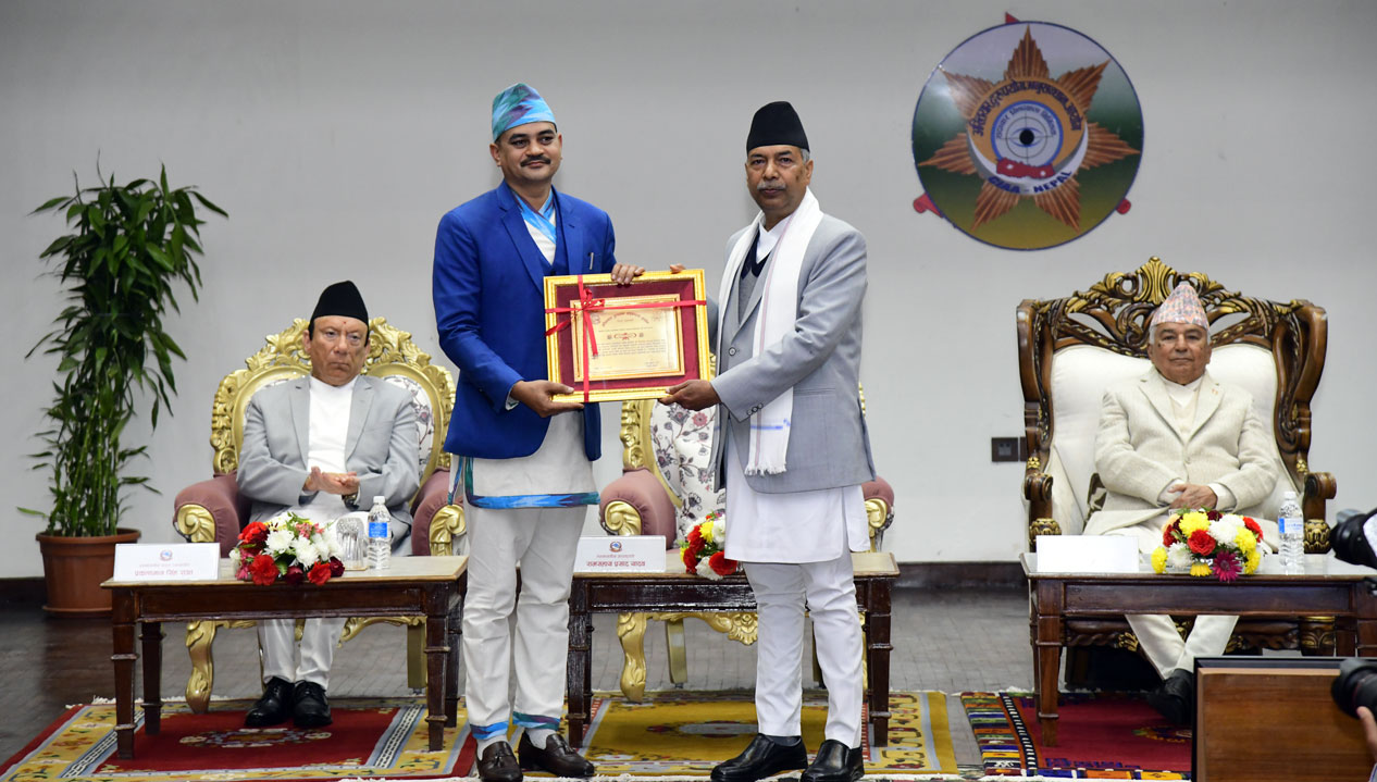 CIAA honors Nepal News’ Khila Nath Dhakal for strengthening corruption control reporting