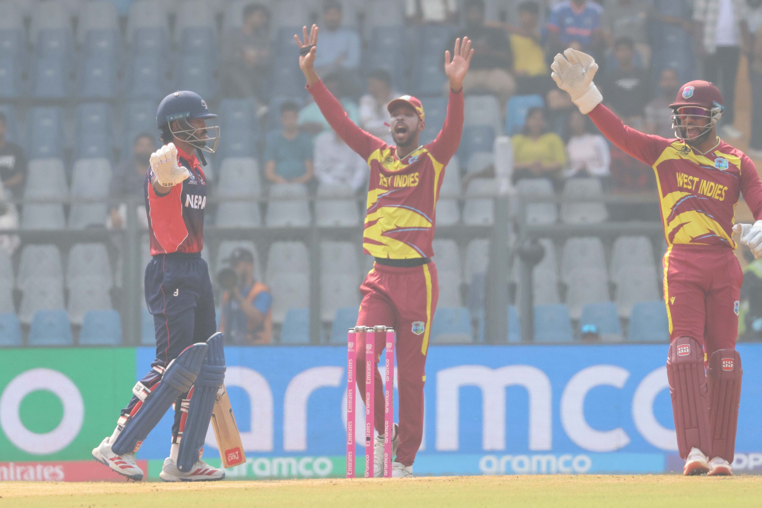 West Indies advance to Super 8 after dominant win over Nepal