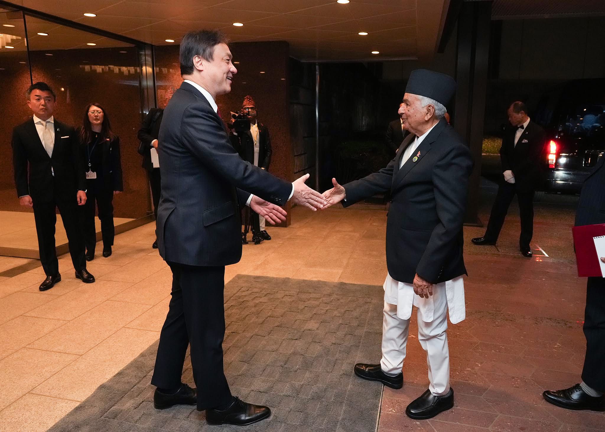 President Paudel attends Japan–Nepal diplomatic anniversary reception in Tokyo
