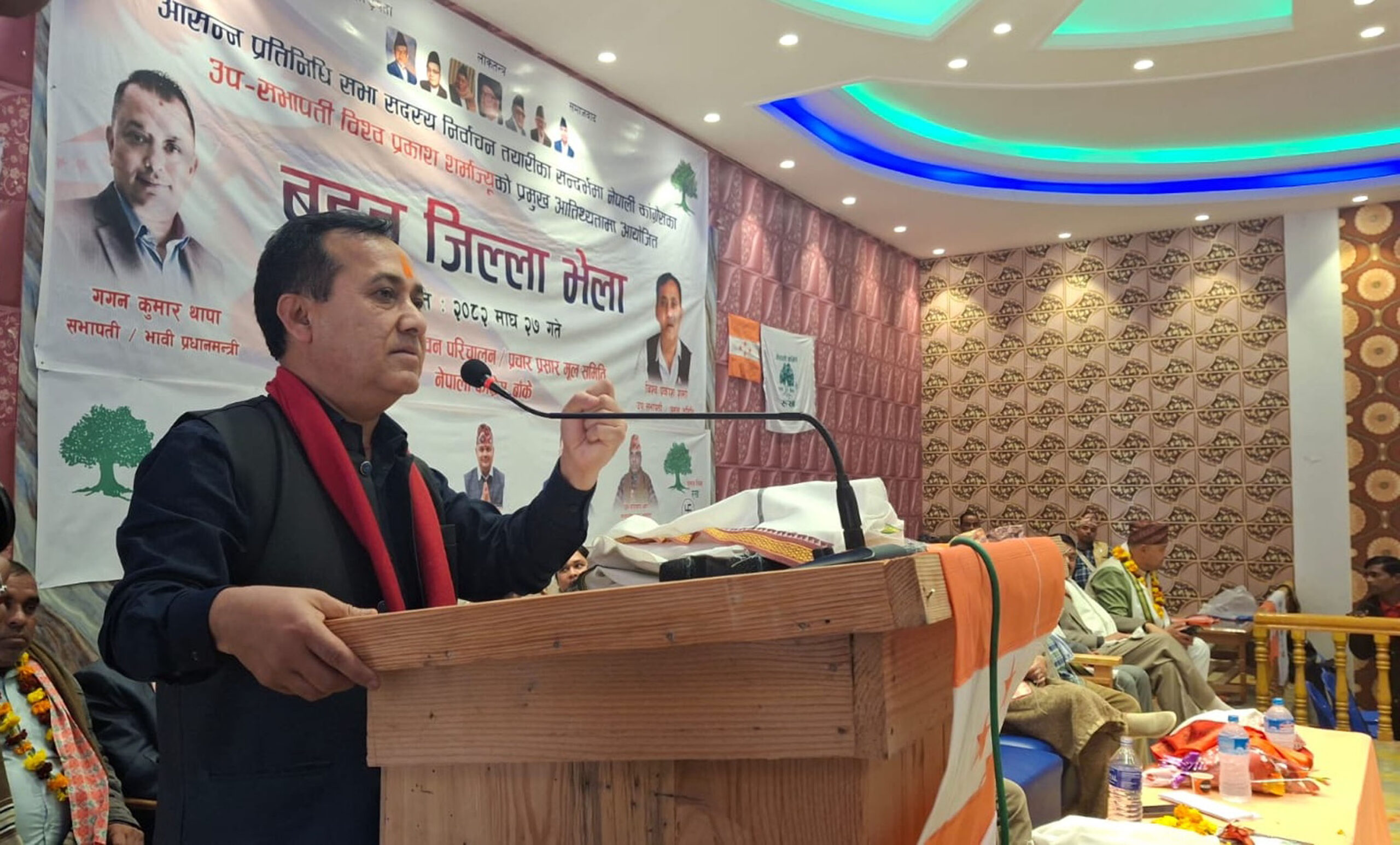 NC Vice President Sharma urges cadres to shun dispute