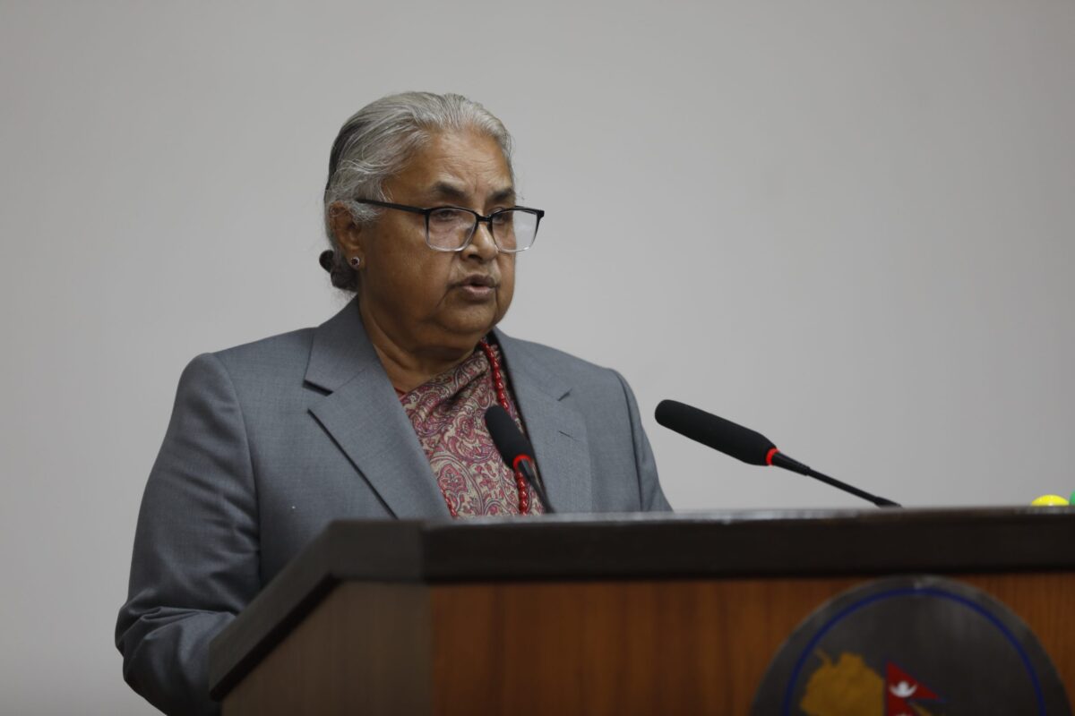 PM Karki’s first address to NA, assures impartial election on scheduled date