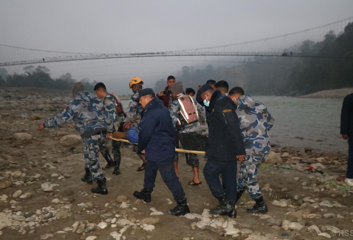 Passenger trapped inside ill-fated bus rescued alive after five hours