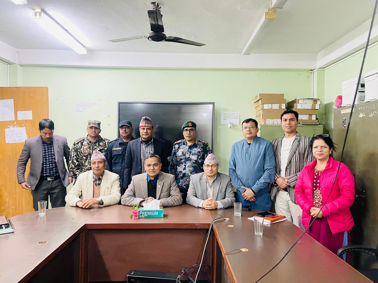 Home Minister Aryal asks officials to coordinate with people’s reps for polls