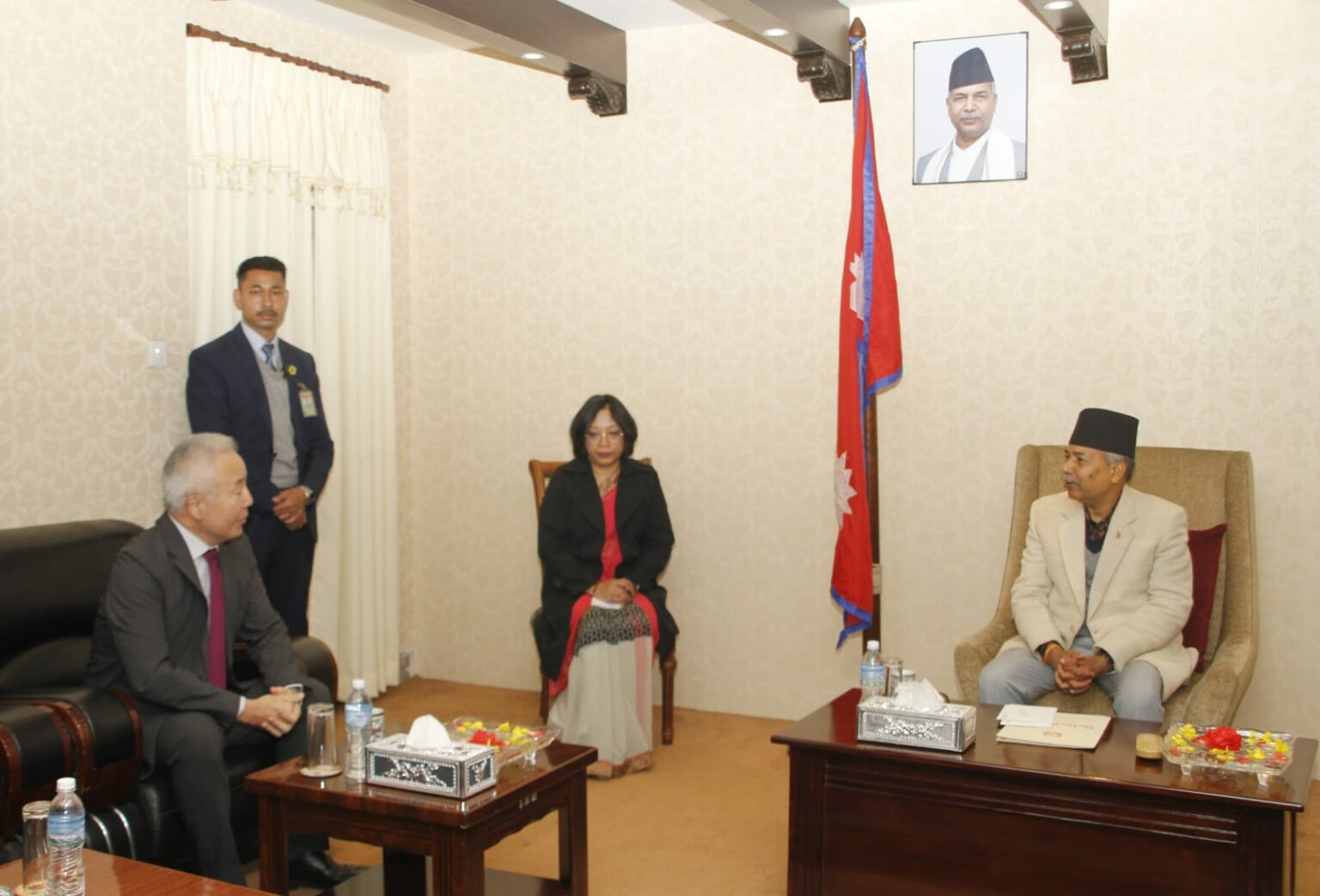 Japanese Ambassador pays courtesy call on VP Yadav