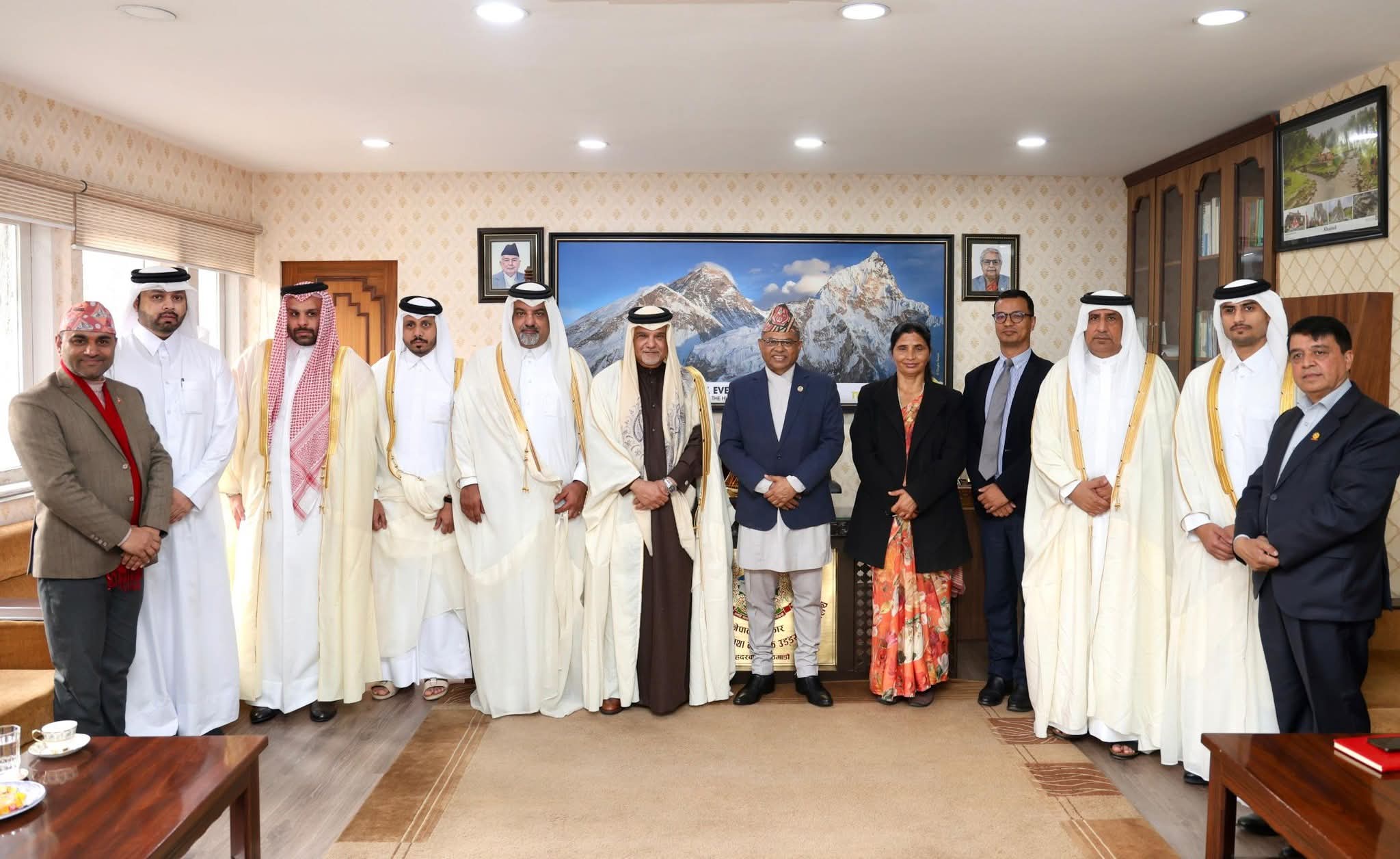 Nepal-Qatar economic partnership discussed