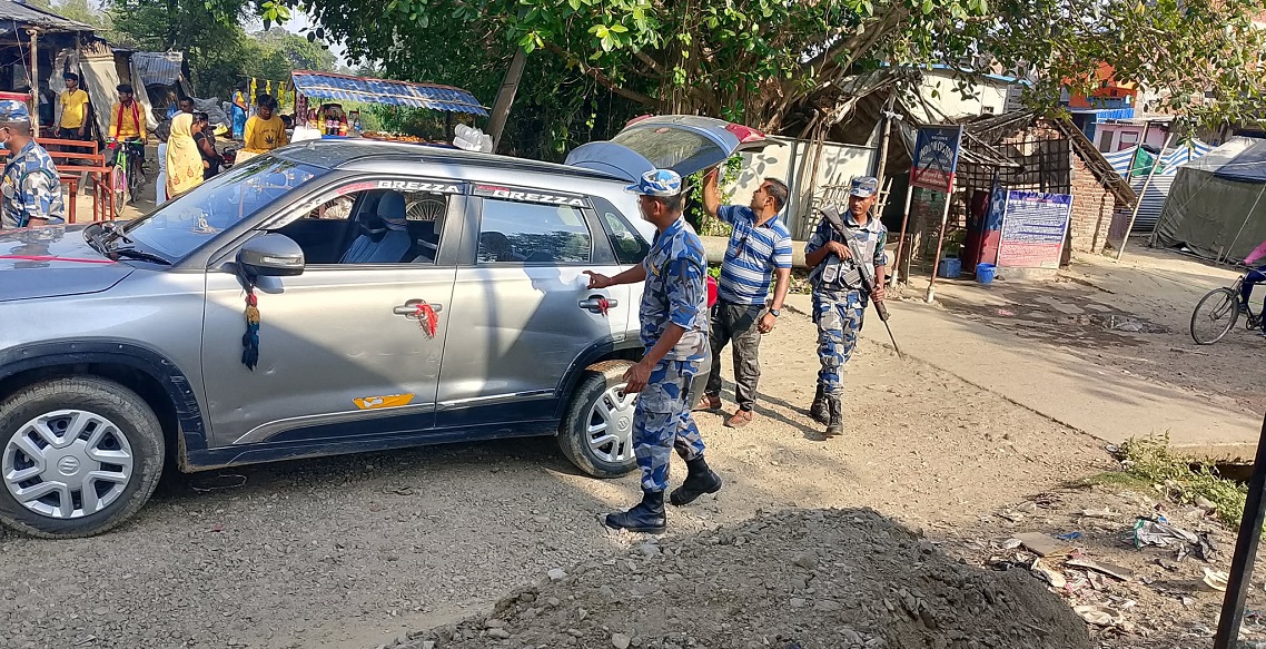 Security tightened at Rautahat border point for HoR elections