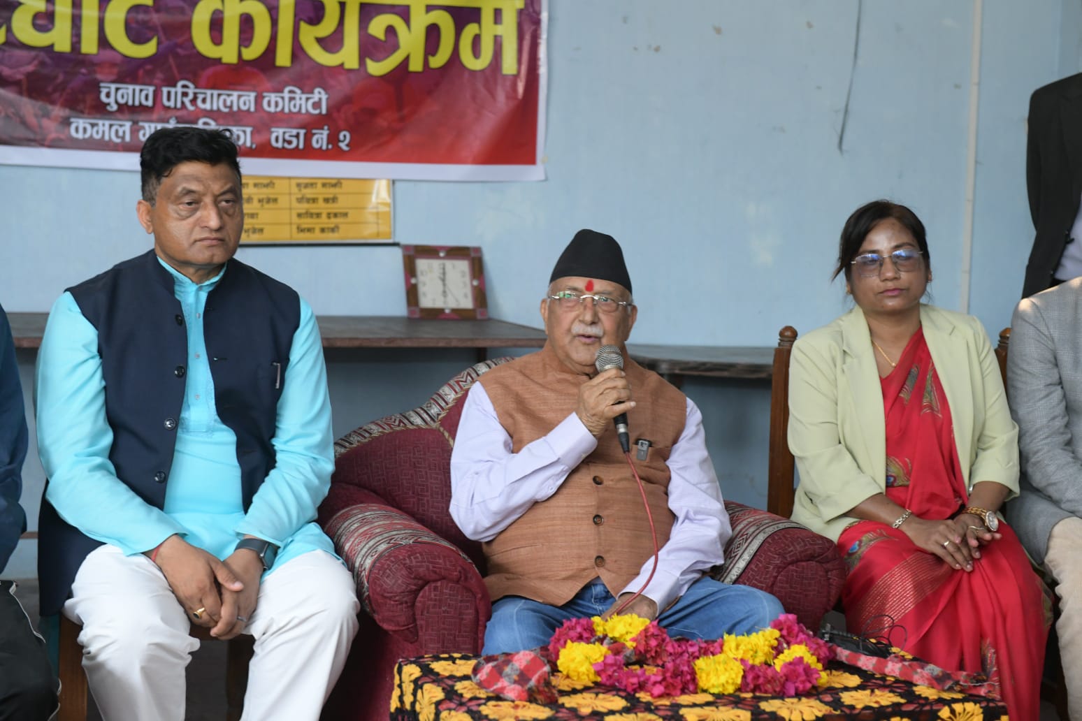 UML not to forge electoral alliance: Chair Oli