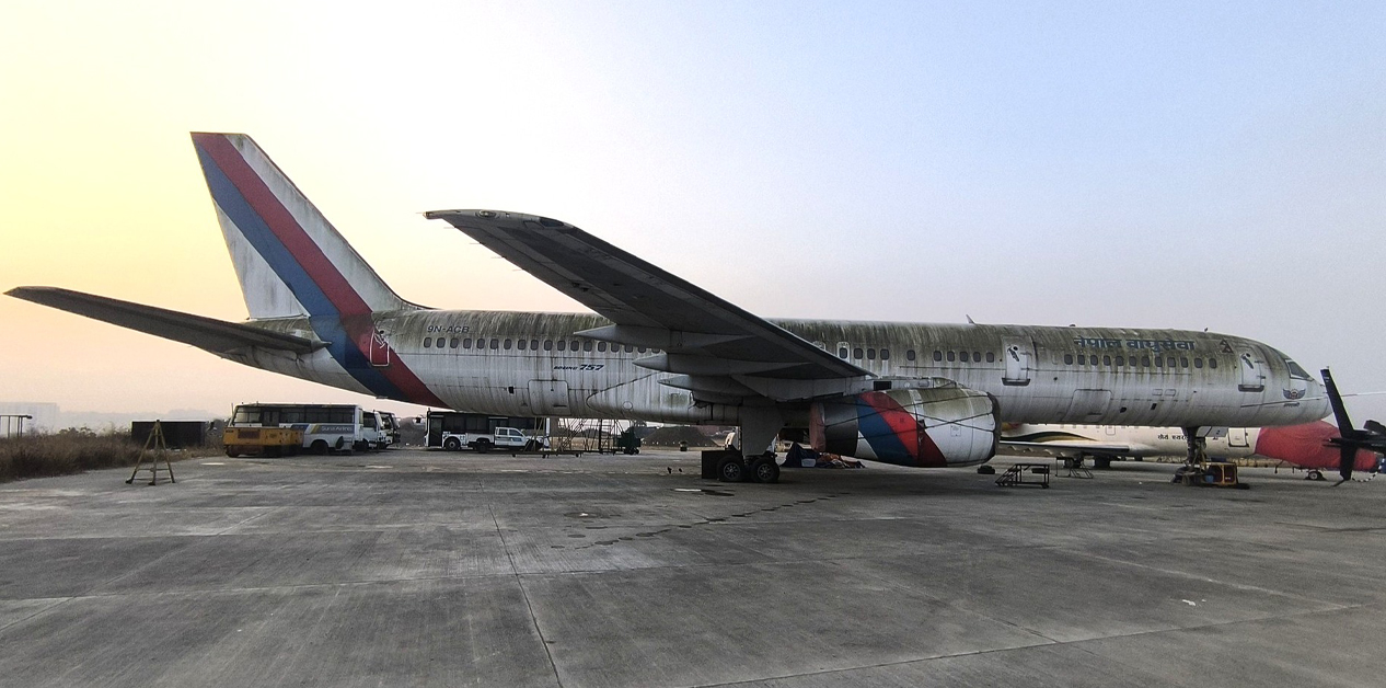 Neglected Boeing 757 exposes Nepal Airlines’ mismanagement