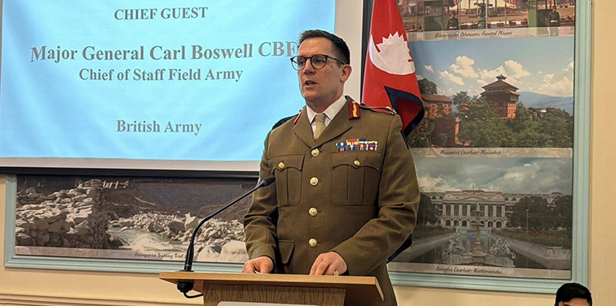 Britain reaffirms enduring military partnership with Nepal