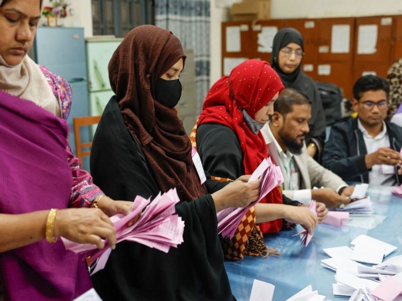 Bangladesh Polls: Projected results show BNP winning in 151 constituencies