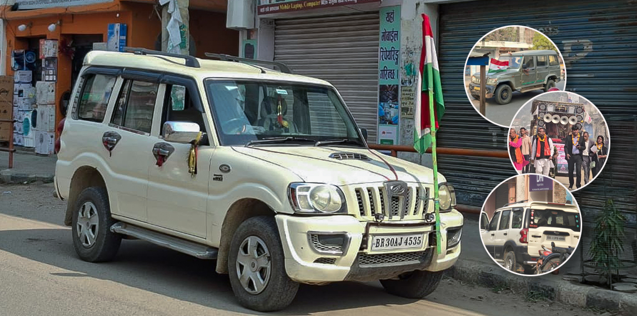 Foreign wheels in Nepal’s poll race: Indian vehicles dominate campaign trail in Madhes