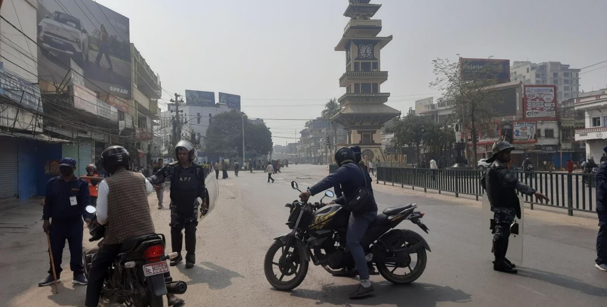 Curfew lifted, prohibitory order issued in Birgunj