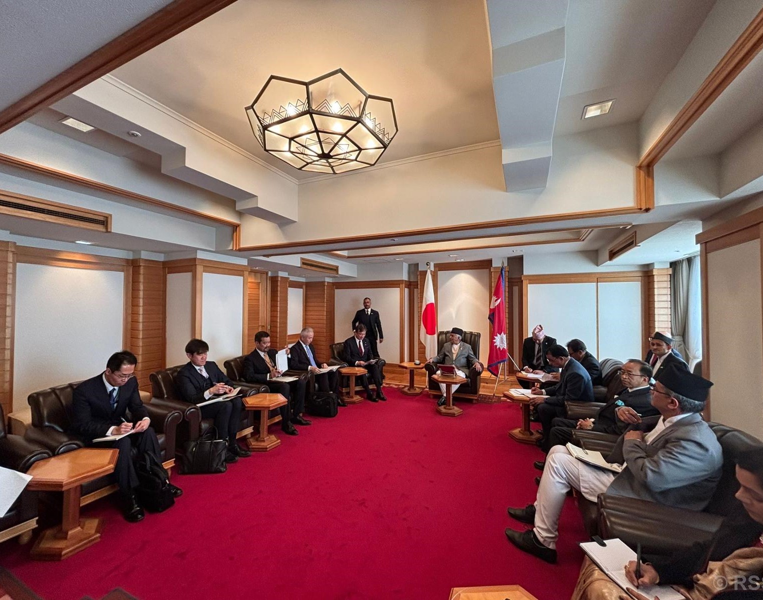 President Paudel urges Japanese business community to invest in Nepal