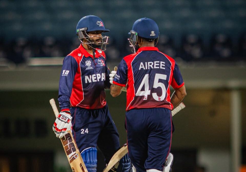 T20 World Cup: Nepal beats the UAE by 7 wickets in warm up match
