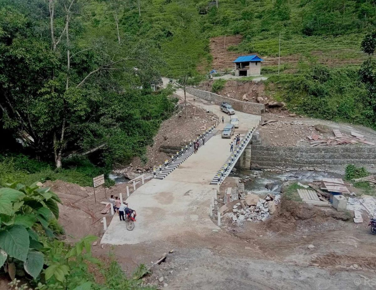Thirteen concrete, 17 suspension bridges built in Bhojpur since 2015