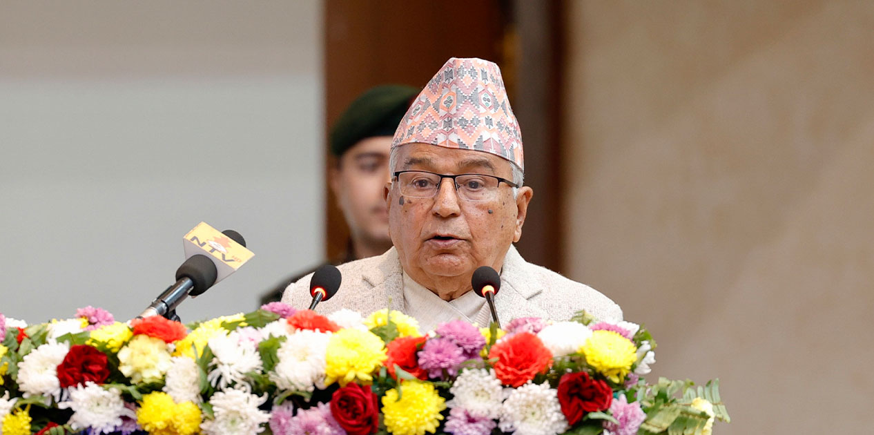 Abuse of authority is a serious challenge on state’s legitimacy, social justice: President Paudel