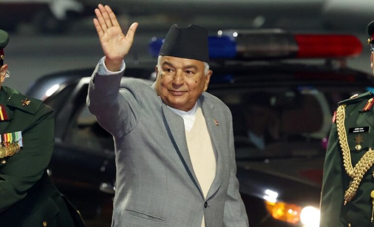 President Paudel lands at Japan’s Narita International Airport