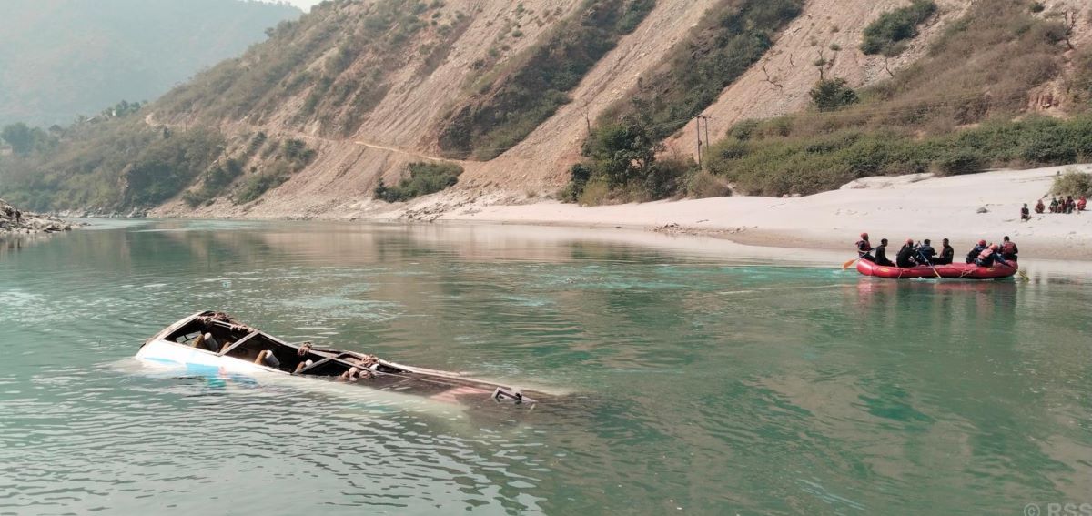 Ramechhap bus accident update: death toll reaches 12