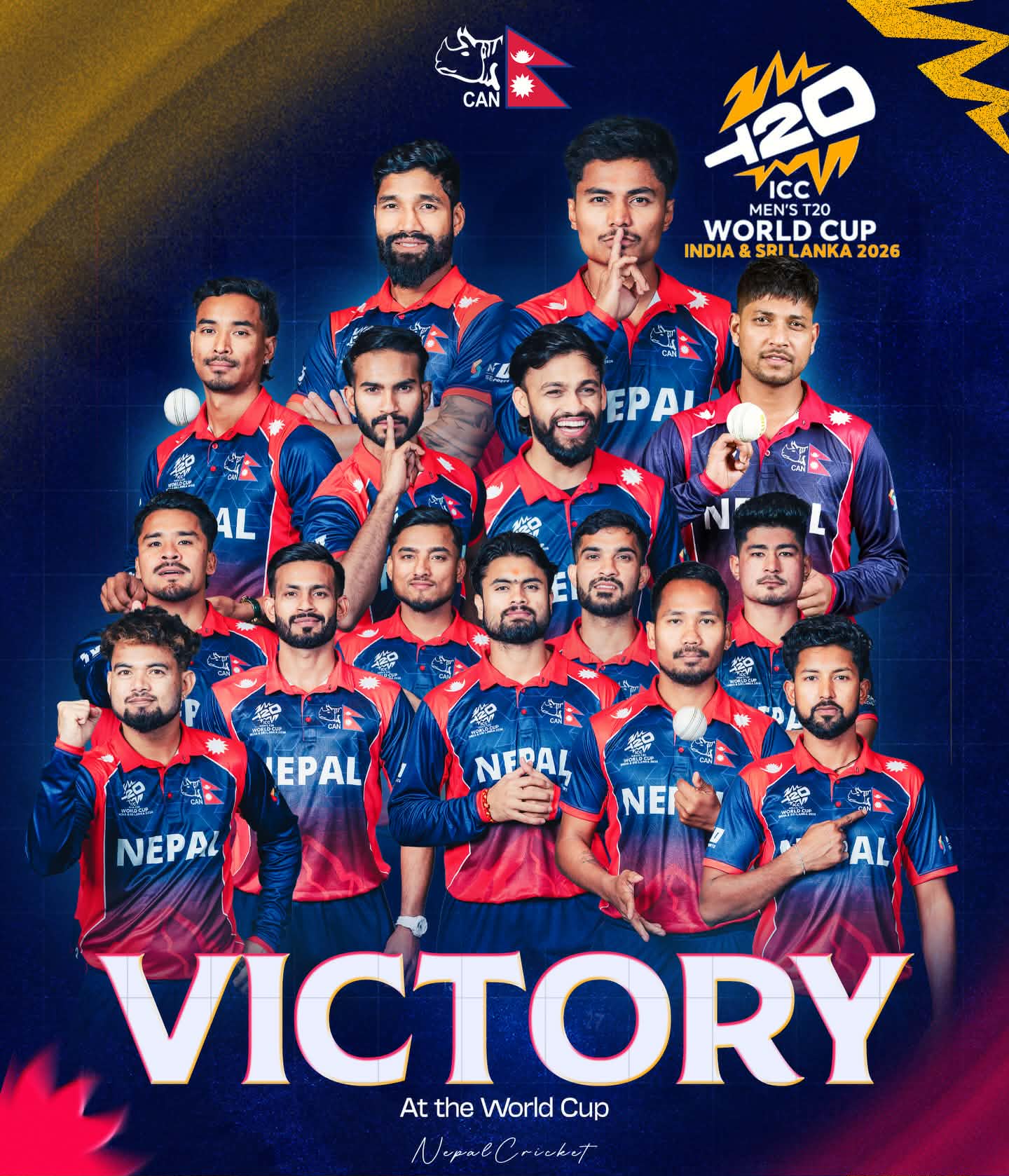 Nepal beat Scotland by seven wickets, finally win a World Cup match after 12 years