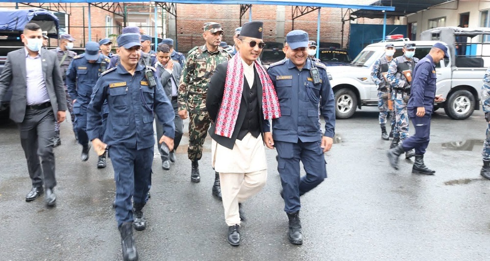 Home Minister Gurung directs security forces to ensure effective law enforcement
