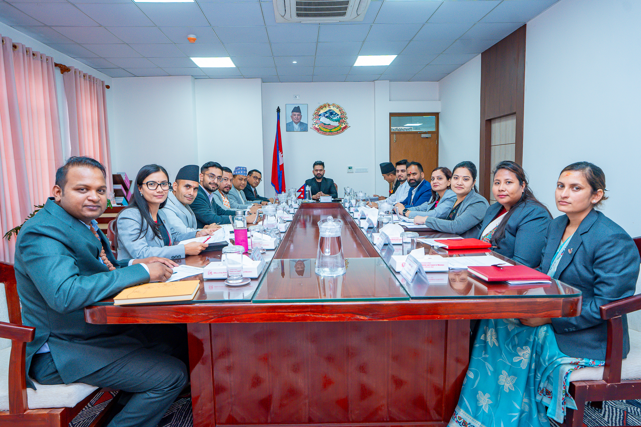 Cabinet meeting convenes at Singha Durbar