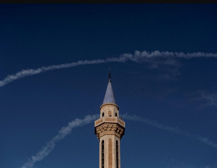 Israel says missile fired by Iran fell in Beirut