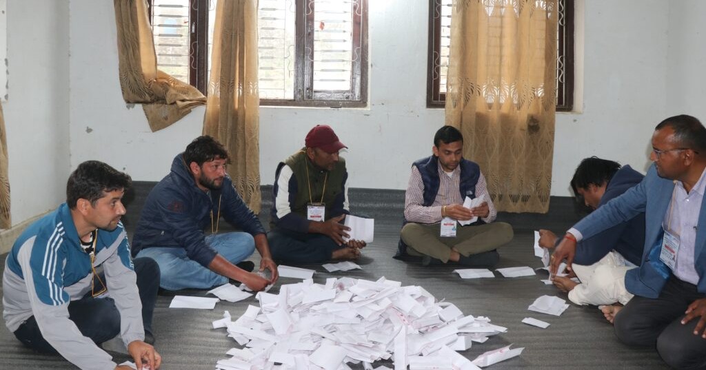 PR vote counting completed