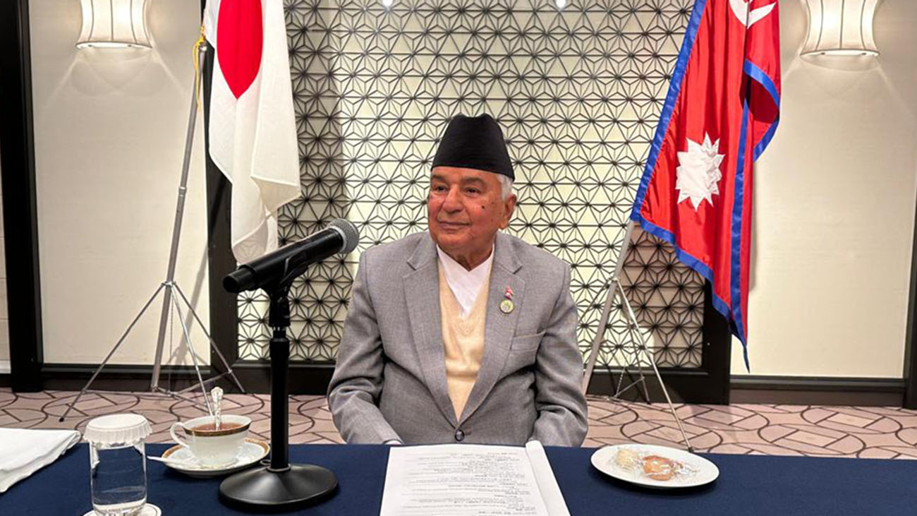 Japanese Vice Minister calls on President Paudel