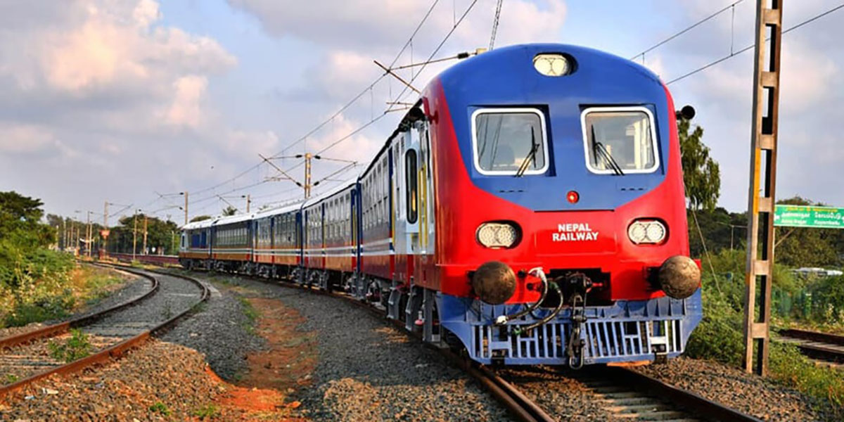 Railway expansion work halted due to compensation dispute